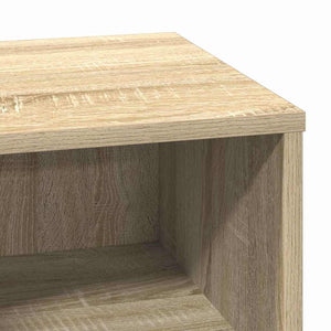 Κομοδίνο με συρτάρι 2 pcs Δρύς Sonoma 50 x 34,5 x 50 εκ. - Pakobazaar