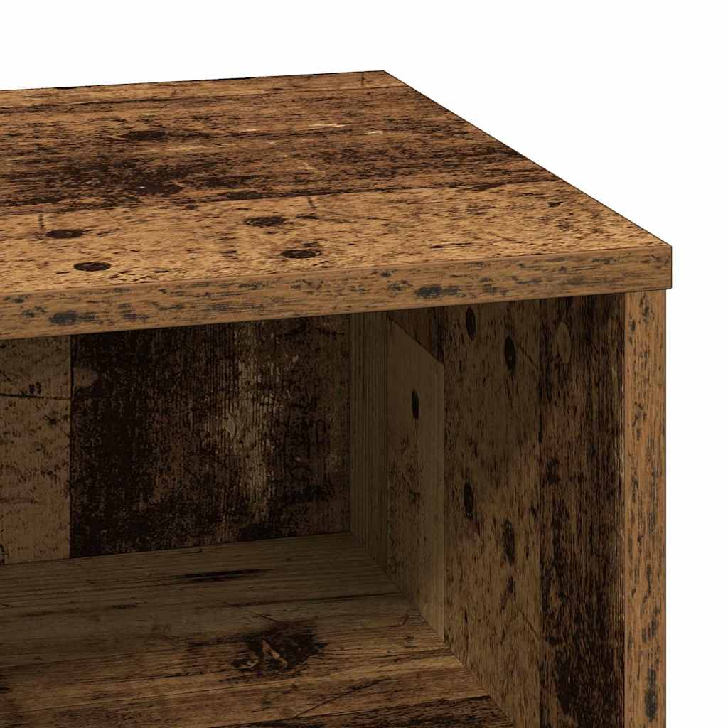 Κομοδίνο 2 pcs Παλιό ξύλο 50 x 34,5 x 50 εκ. Επεξεργασμένο ξύλο - Pakobazaar