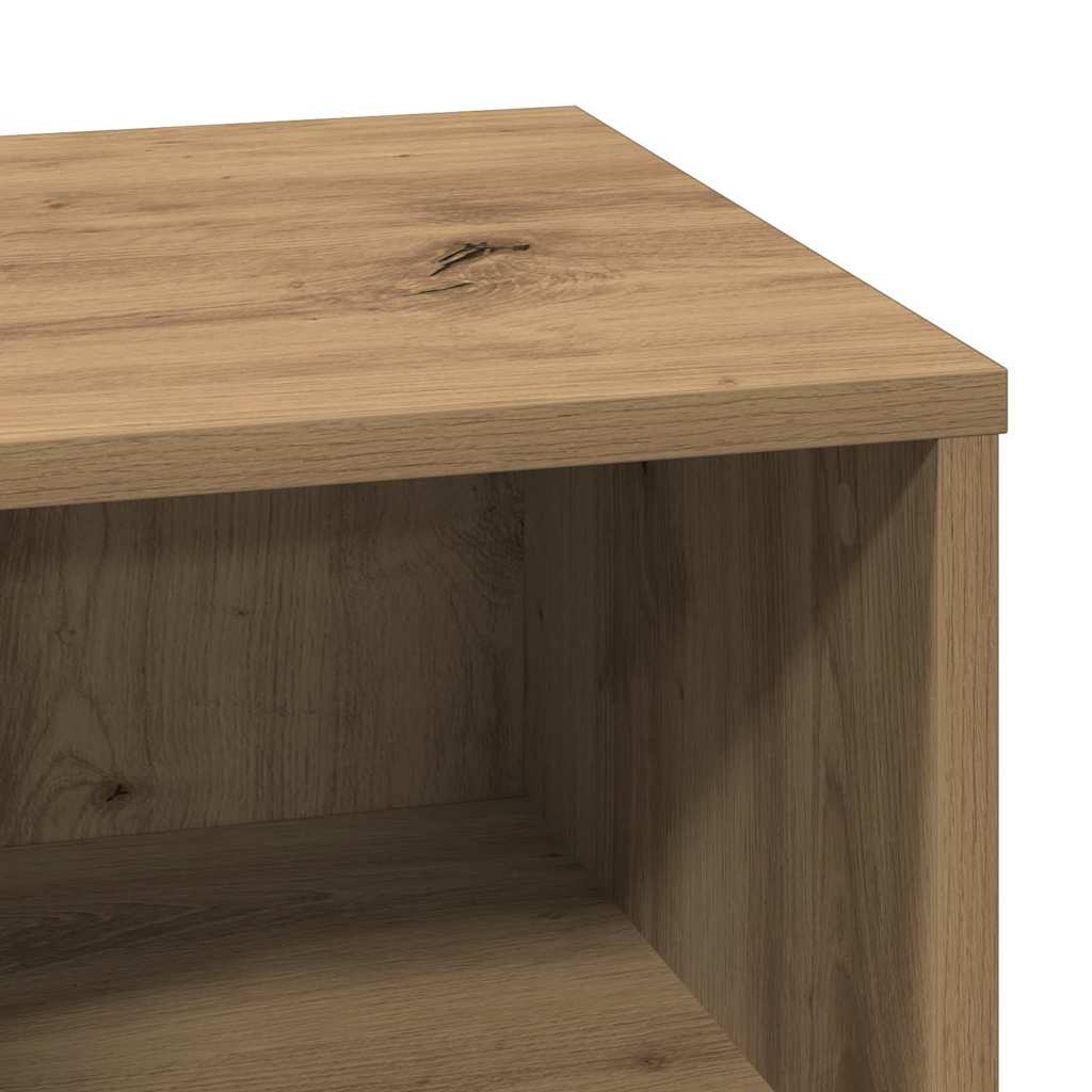 Κομοδίνο με συρτάρι 2 pcs Artisan Oak 50 x 34,5 x 50 εκ. - Pakobazaar