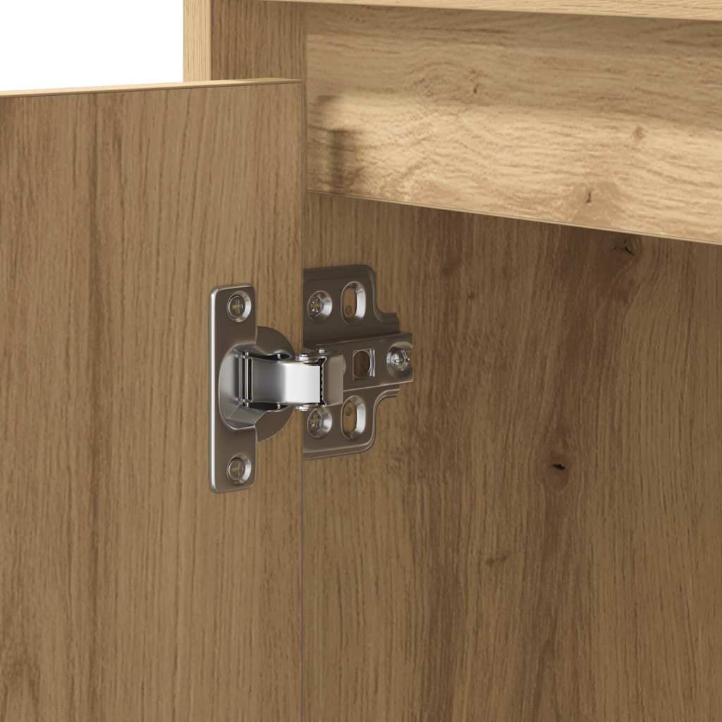 Κομοδίνο με συρτάρι 2 pcs Artisan Oak 50 x 34,5 x 50 εκ. - Pakobazaar