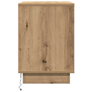 Κομοδίνο με συρτάρι 2 pcs Artisan Oak 50 x 34,5 x 50 εκ. - Pakobazaar