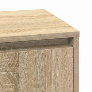 Κομοδίνο 2 pcs Δρύς Sonoma 39 x 34,5 x 50 εκ. - Pakobazaar