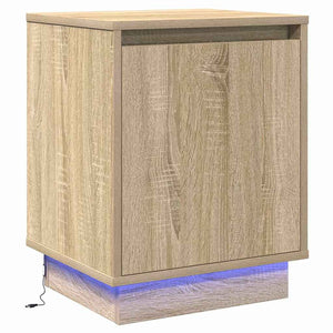 Κομοδίνο 2 pcs Δρύς Sonoma 39 x 34,5 x 50 εκ. - Pakobazaar