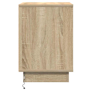 Κομοδίνο 2 pcs Δρύς Sonoma 39 x 34,5 x 50 εκ. - Pakobazaar