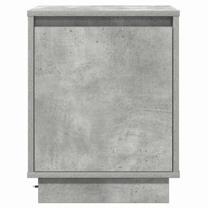 Κομοδίνο 2 pcs Σκυρόδεμα Γκρι 39 x 34,5 x 50 εκ. - Pakobazaar