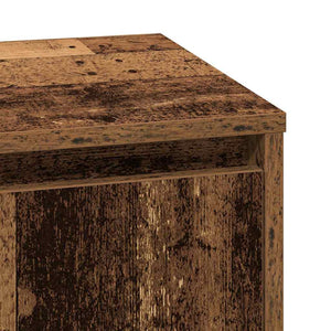Κομοδίνο 2 pcs Παλιό ξύλο 39 x 34,5 x 50 εκ. Επεξεργασμένο ξύλο - Pakobazaar