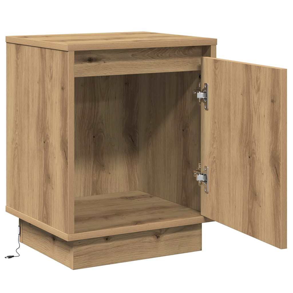 Κομοδίνο Artisan Oak 39 x 34,5 x 50 εκ. Επεξεργασμένο ξύλο - Pakobazaar
