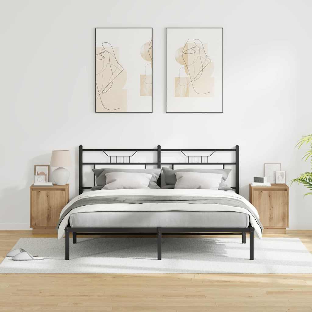 Κομοδίνο 2 pcs Artisan Oak 39 x 34,5 x 50 εκ. - Pakobazaar