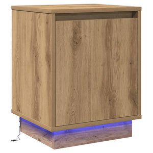 Κομοδίνο 2 pcs Artisan Oak 39 x 34,5 x 50 εκ. - Pakobazaar