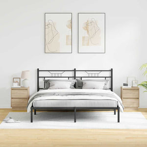 Κομοδίνο με συρτάρι 2 pcs Δρύς Sonoma 39 x 34,5 x 50 εκ. - Pakobazaar