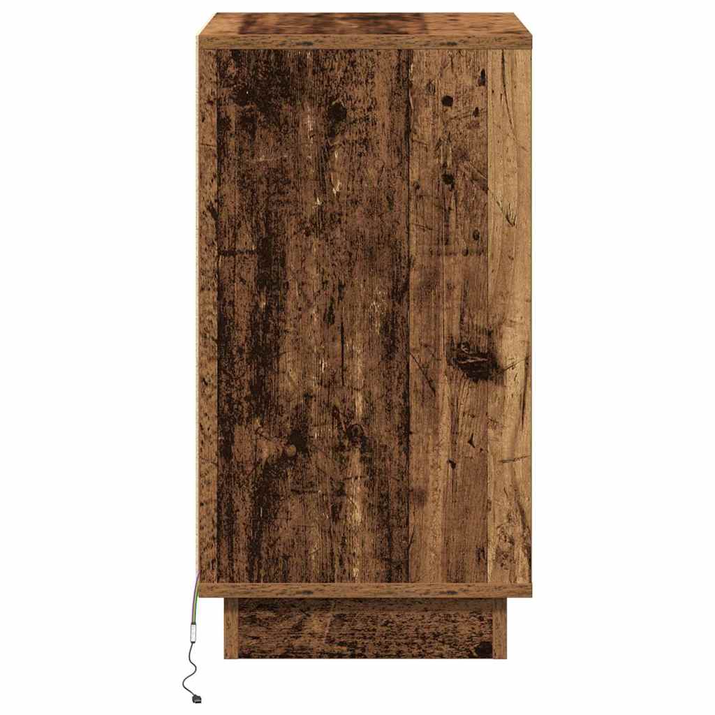Κομοδίνο Παλιό ξύλο 39 x 34,5 x 65 εκ. Επεξεργασμένο ξύλο - Pakobazaar