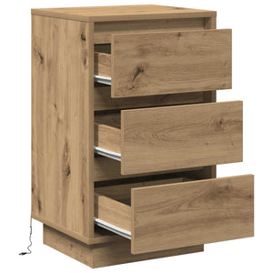 Κομοδίνο Artisan Oak 39 x 34,5 x 65 εκ. Επεξεργασμένο ξύλο - Pakobazaar