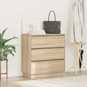 Κομοδίνο Δρύς Sonoma 71 x 34,5 x 75 εκ. Επεξεργασμένο ξύλο - Pakobazaar
