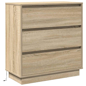 Κομοδίνο Δρύς Sonoma 71 x 34,5 x 75 εκ. Επεξεργασμένο ξύλο - Pakobazaar