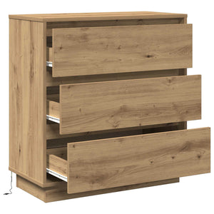 Κομοδίνο Artisan Oak 71 x 34,5 x 75 εκ. Επεξεργασμένο ξύλο - Pakobazaar
