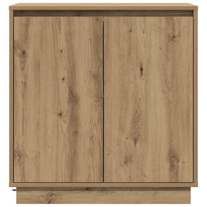 Πλευρικό Τραπέζι LED με ράφι Artisan Oak 71 x 34,5 x 75 εκ. - Pakobazaar