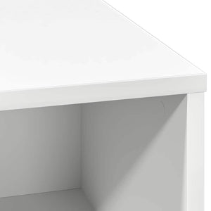 Πλευρικό Τραπέζι LED Λευκό 71 x 34,5 x 75 εκ. - Pakobazaar