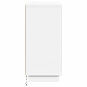 Πλευρικό Τραπέζι LED Λευκό 71 x 34,5 x 75 εκ. - Pakobazaar