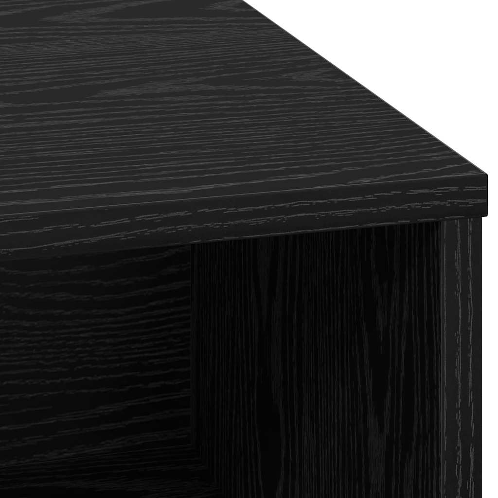 Πλευρικό Τραπέζι LED Μαύρη Οξυά 71 x 34,5 x 75 εκ. - Pakobazaar