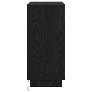 Πλευρικό Τραπέζι LED Μαύρη Οξυά 71 x 34,5 x 75 εκ. - Pakobazaar