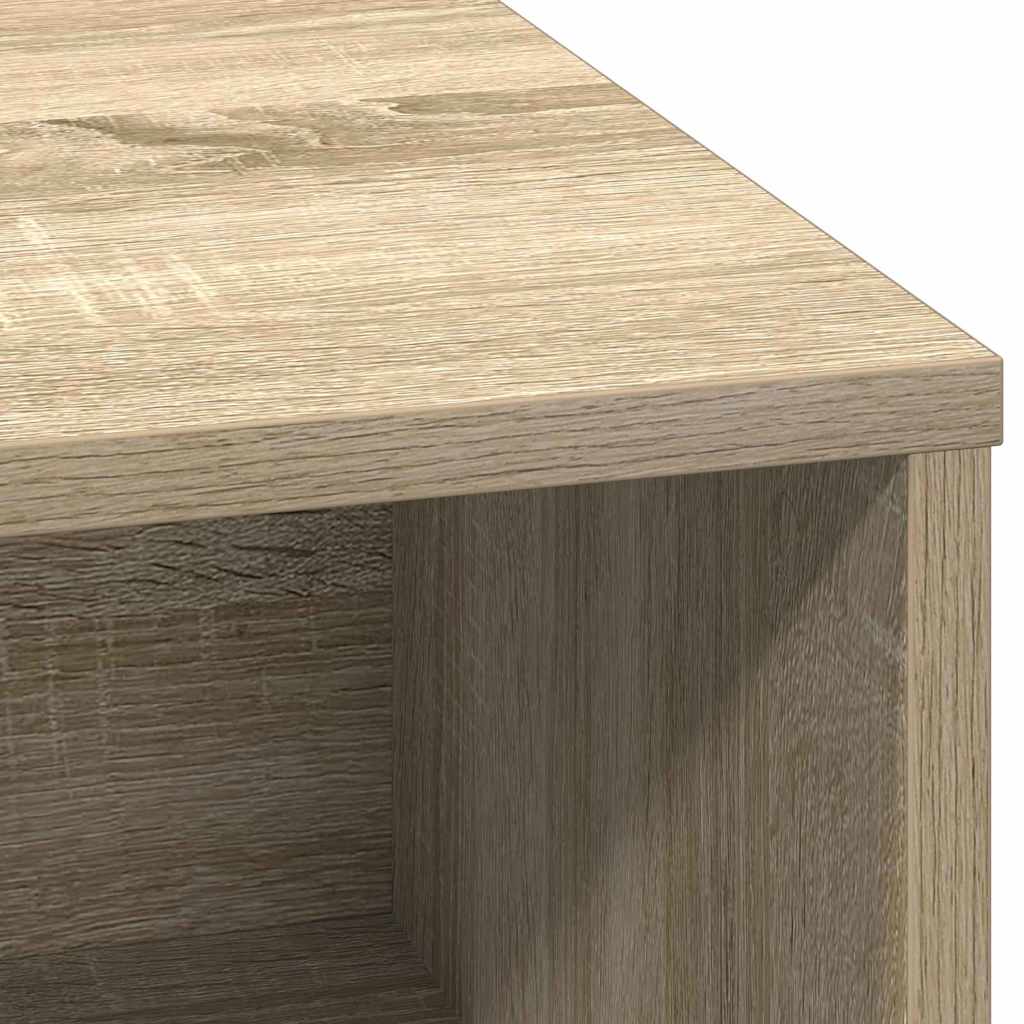 Πλευρικό Τραπέζι LED Δρύς Sonoma 71 x 34,5 x 75 εκ. - Pakobazaar