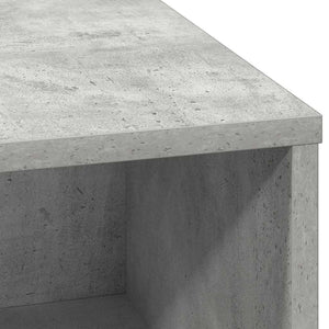 Πλευρικό Τραπέζι LED Γκρι σκυροδέματος 71 x 34,5 x 75 εκ. - Pakobazaar