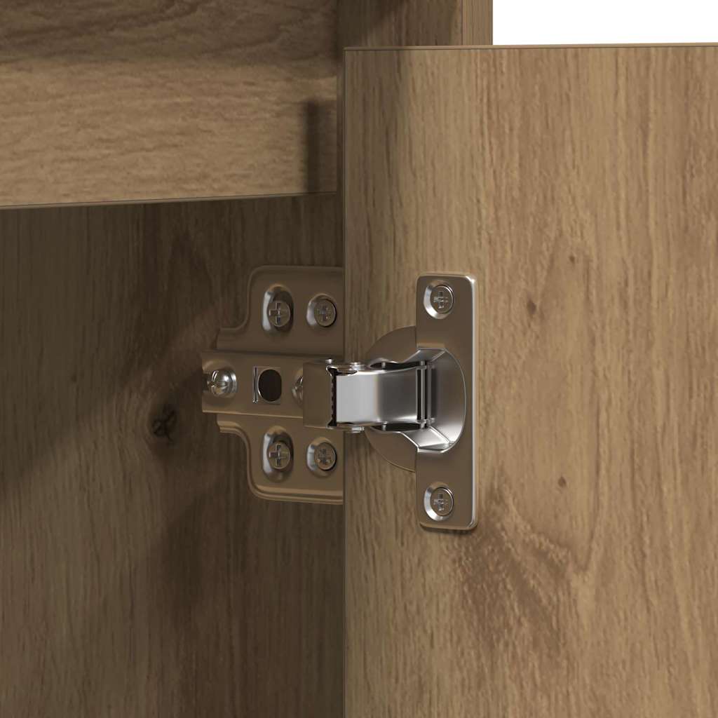 Πλευρικό Τραπέζι LED Artisan Oak 71 x 34,5 x 75 εκ. - Pakobazaar