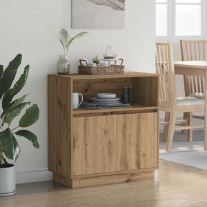 Πλευρικό Τραπέζι LED Artisan Oak 71 x 34,5 x 75 εκ. - Pakobazaar
