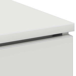 Ντουλάπι TV Λευκό 100 x 38 x 49 εκ. Επεξεργασμένο ξύλο - Pakobazaar