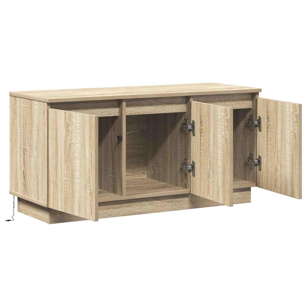 Ντουλάπι TV Δρύς Sonoma 100 x 38 x 49 εκ. Επεξεργασμένο ξύλο - Pakobazaar