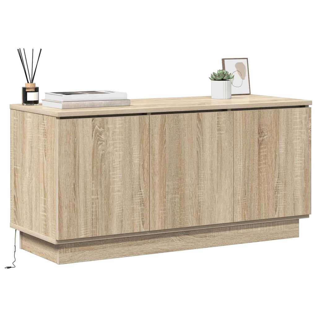 Ντουλάπι TV Δρύς Sonoma 100 x 38 x 49 εκ. Επεξεργασμένο ξύλο - Pakobazaar