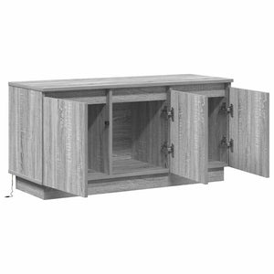 Ντουλάπι TV Γκρίζο Σονομα 100 x 38 x 49 εκ. Επεξεργασμένο ξύλο - Pakobazaar