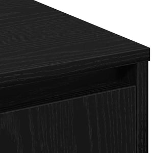 Πλευρικό Τραπέζι LED Μαύρη Οξυά 90 x 32 x 75 εκ. - Pakobazaar