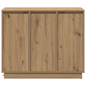 Πλευρικό Τραπέζι LED Artisan Oak 90 x 32 x 75 εκ. - Pakobazaar