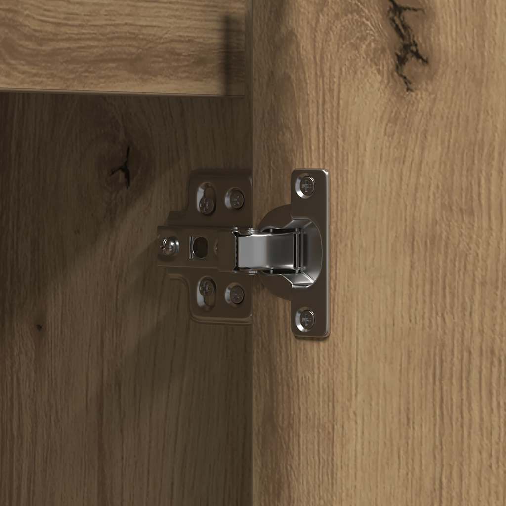 Πλευρικό Τραπέζι LED Artisan Oak 90 x 32 x 75 εκ.