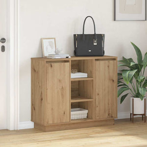 Πλευρικό Τραπέζι LED Artisan Oak 90 x 32 x 75 εκ.