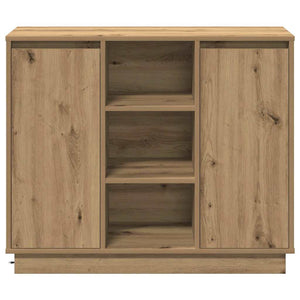 Πλευρικό Τραπέζι LED Artisan Oak 90 x 32 x 75 εκ.
