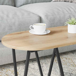 Τραπεζάκι σαλονιού Artisan Oak 80 x 40 x 40.5 εκ - Pakobazaar