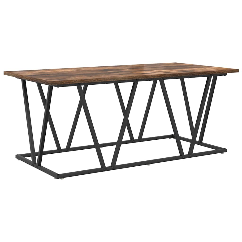Τραπεζάκι σαλονιού Καπνιστό Δρύς 100 x 50 x 40 cm - Pakobazaar