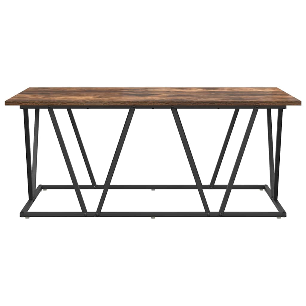 Τραπεζάκι σαλονιού Καπνιστό Δρύς 100 x 50 x 40 cm - Pakobazaar