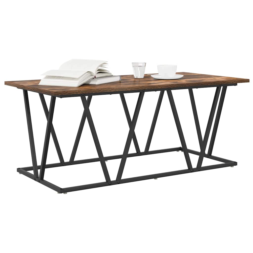 Τραπεζάκι σαλονιού Καπνιστό Δρύς 100 x 50 x 40 cm - Pakobazaar