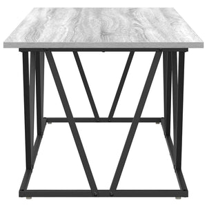 Τραπεζάκι σαλονιού Γκρι 100 x 50 x 40 cm - Pakobazaar