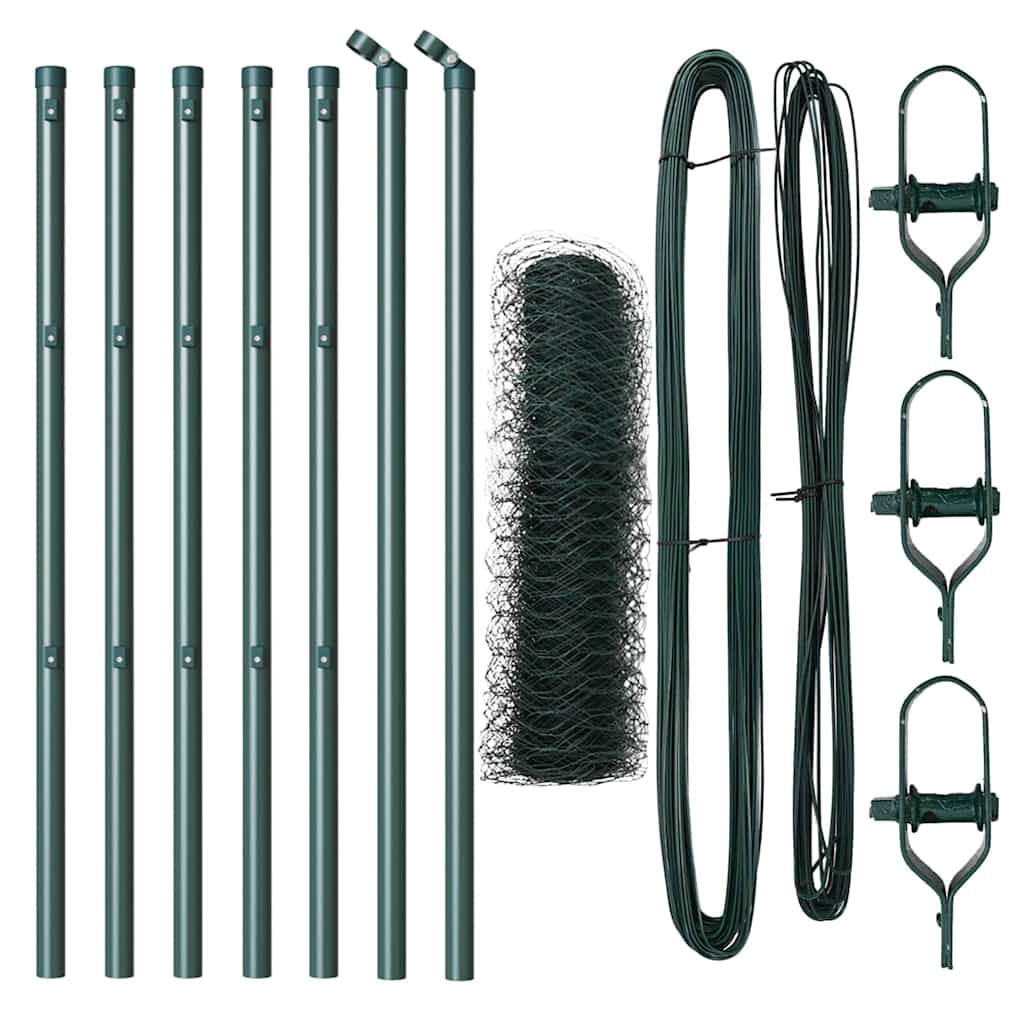 Στύλος Περιφράξεων Πράσινο 10 x 0,8 μ (50 χιλιοστά δίκτυο)