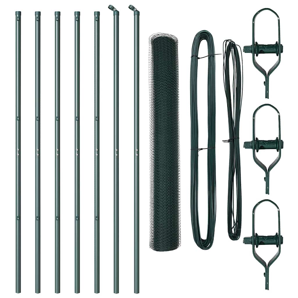 Στύλος Περιφράξεων Πράσινο 10 x 1,2 μ (25 χιλιοστά δίχτυ)