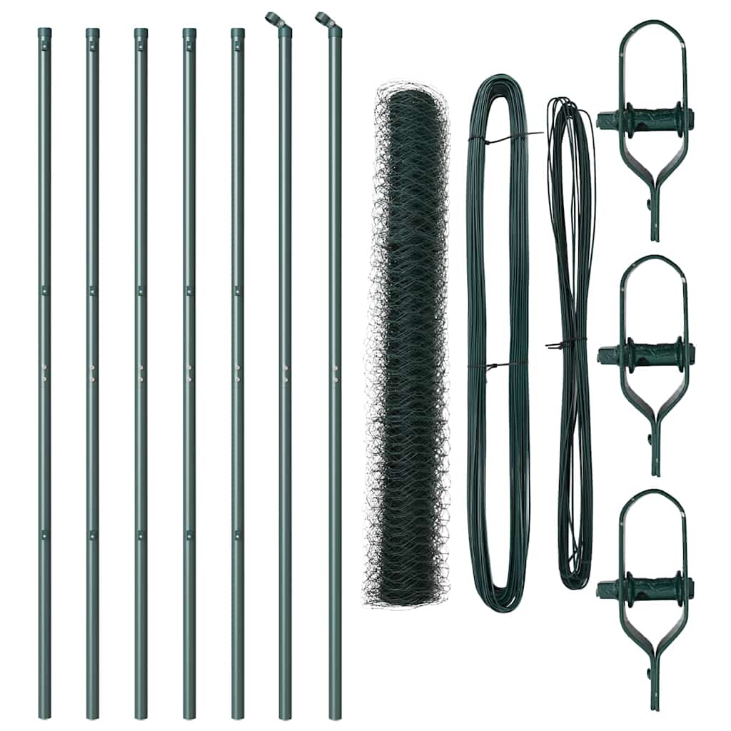 Στύλος Περιφράξεων Πράσινο 10 x 1,4 μ (πάχος πλέγματος 36 χιλ.)