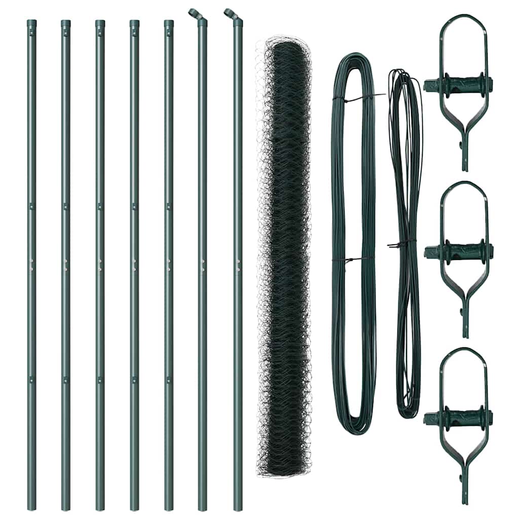 Στύλος Περιφράξεων Πράσινο 10 x 1,5 μ. (36 χιλ. δίχτυ)