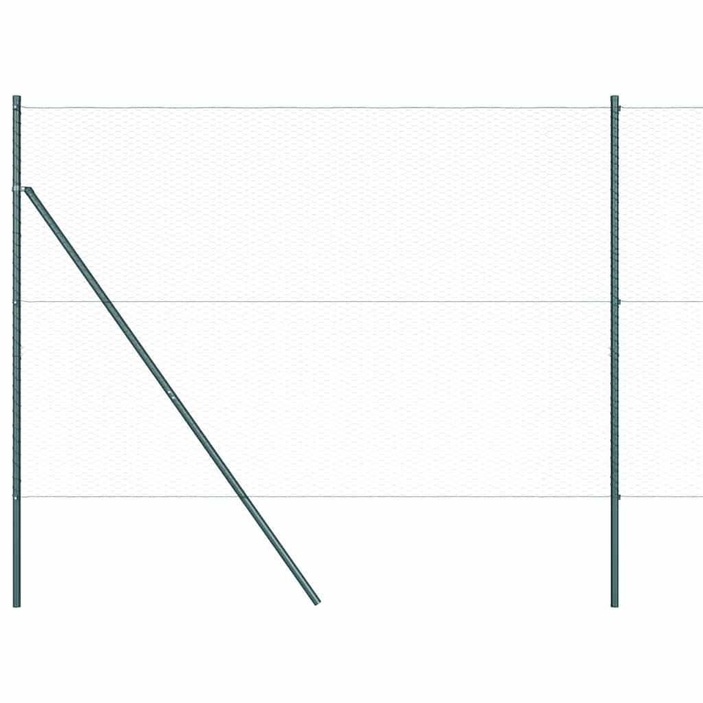 Στύλος Περιφράξεων Πράσινο 10 x 1,6 m (25 mm πλέγμα)