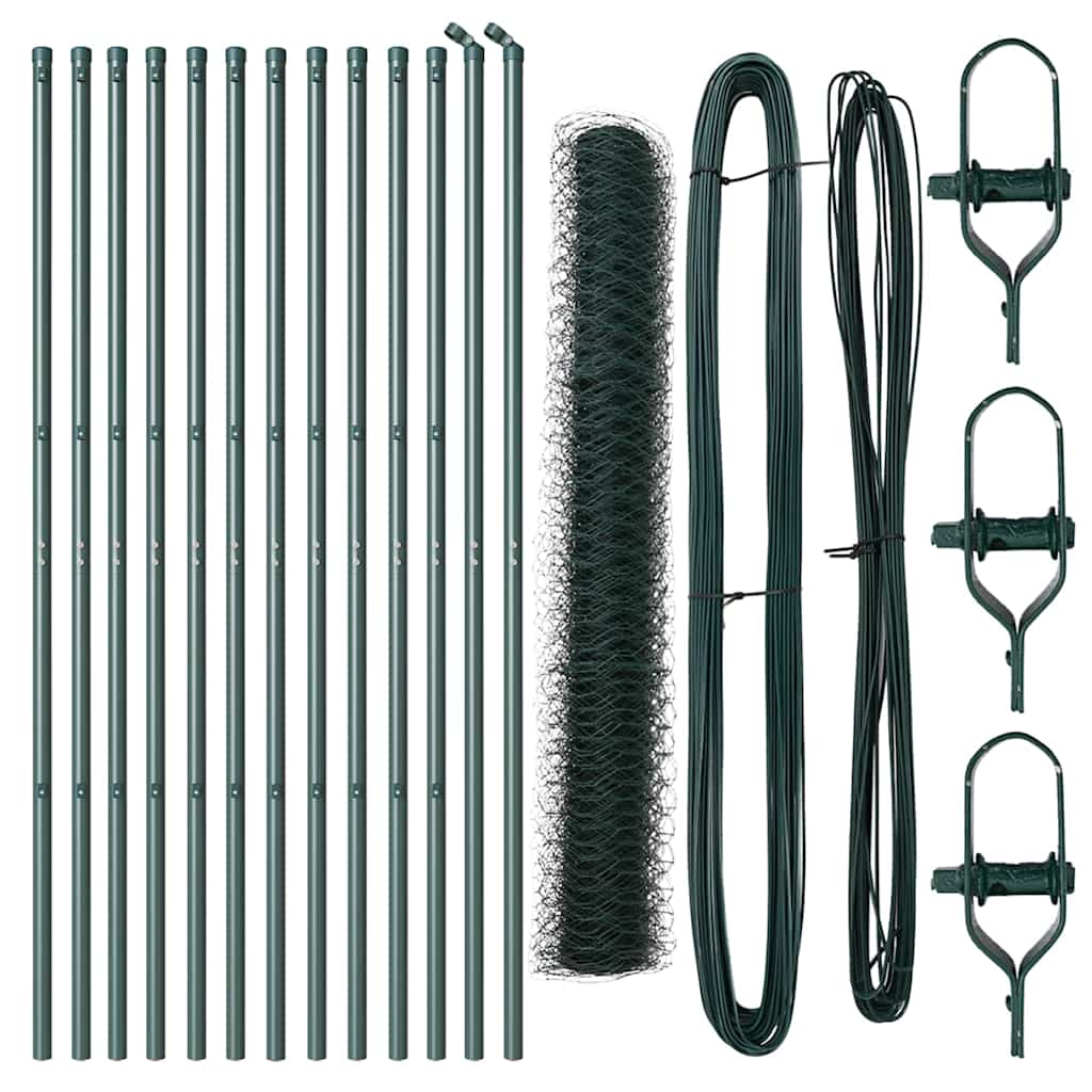 Στύλος Περιφράξεων Πράσινο 25 x 1,4 μ. (36 μμ πλέγμα)