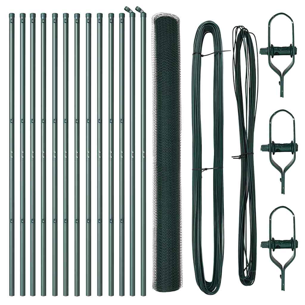 Στύλος Περιφράξεων Πράσινο 25 x 1,6 μ. (13 χιλιοστά πλέγμα)