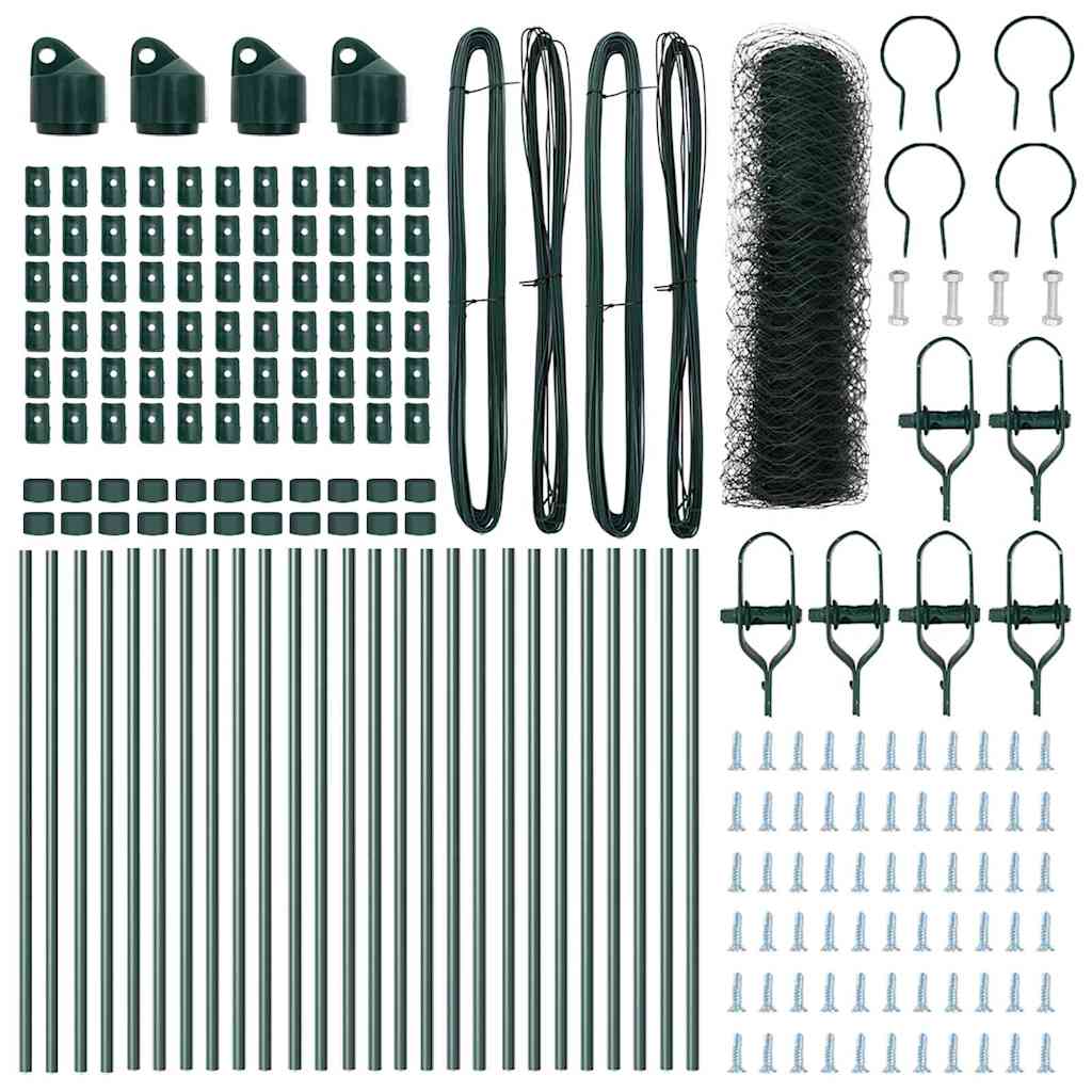 Στύλος Περιφράξεων Πράσινο 50 x 0,4 μ (36 mm πλέγμα)